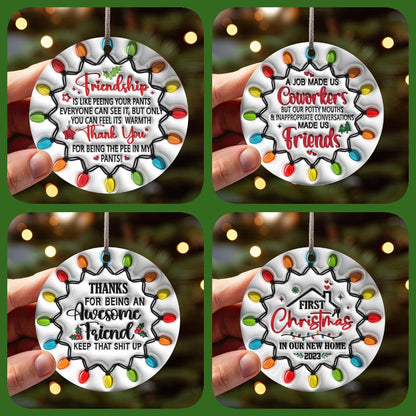 Friendship Ornament-🎁Awesome Friend