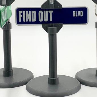 🤣F Around/Find Out Street Sign Desk Decoration | Funny Desk Gift