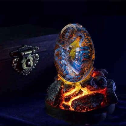 🐉Resin Transparent Lava Dragon Egg Souvenir Gift