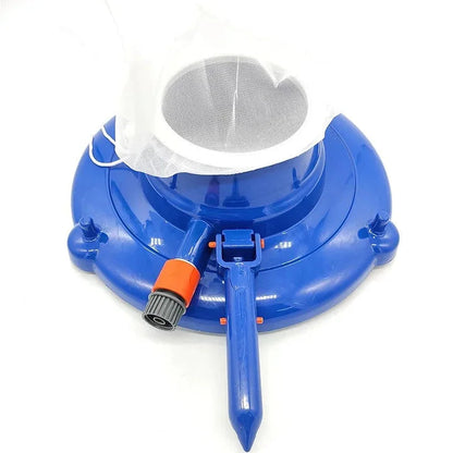 Pool Leaf Vacuum, Large Pool Leaf Sucker for Inground and Above Ground Swimming Pools (Blue)