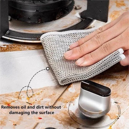 🔥Hot Sale —GFOUK™ Double Stainless Steel Scrubber