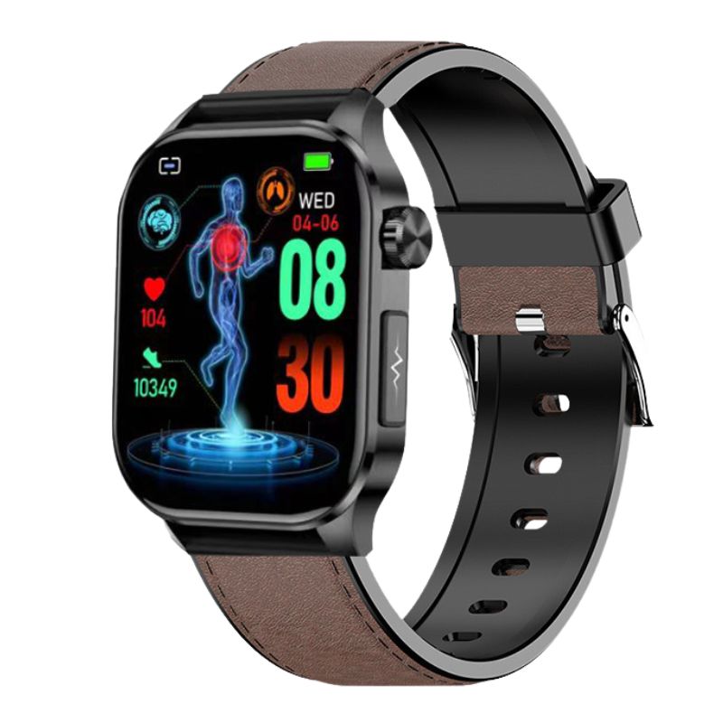 PH580 ECG/EKG Blood Sugar Blood Pressure Call Intelligent Health Management Smart Watch