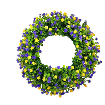 Farmhouse Colorful Cottage Wreath