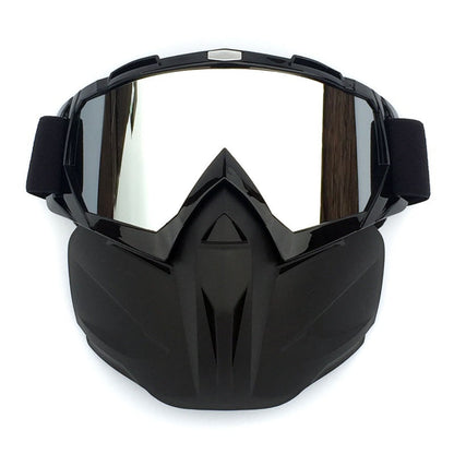 Premium Windproof Anti-Fog Motorcycling And Skiing Sport Mask Goggles With Box