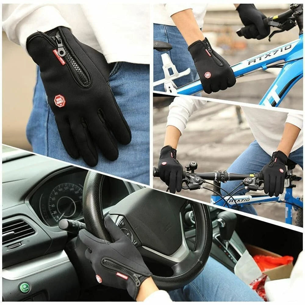 Warm Thermal Gloves Cycling Running Driving Gloves