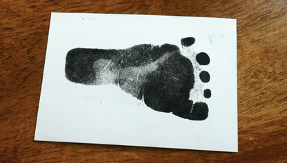 Baby's First Steps Imprint- Easily make memories with your baby