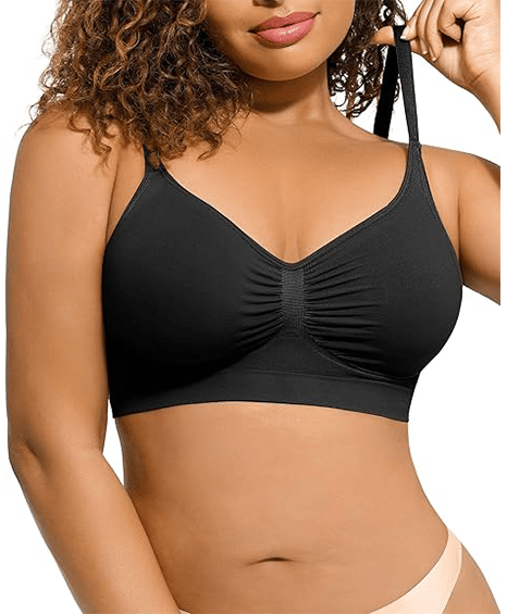 💖Women's Wireless Sculpt Bra Comfort Bralettes No Underwire Unlined Cami Bra