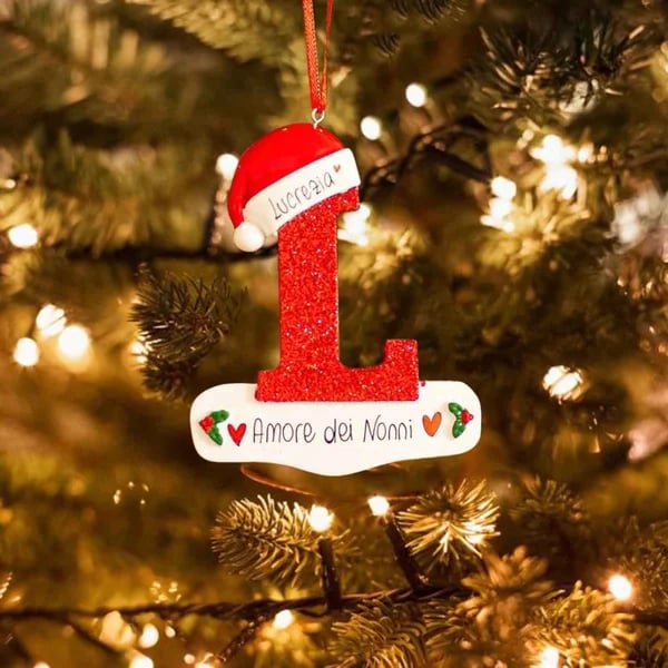 Personalized Name Christmas Decoration