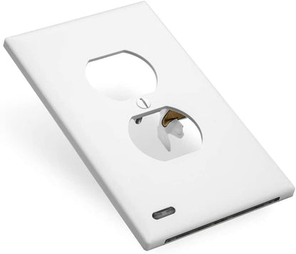 OUTLET WALL PLATE WITH LED NIGHT LIGHTS-NO BATTERIES OR WIRES [UL FCC CSA CERTIFIED]