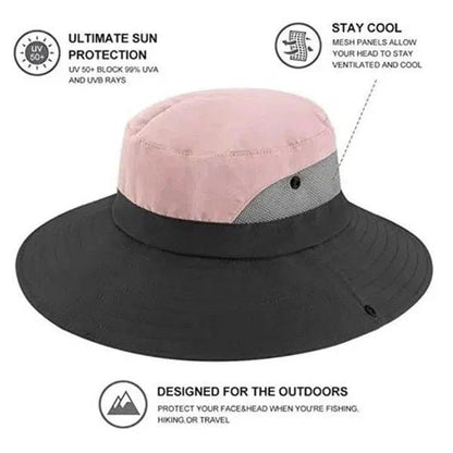 UV Protection Foldable Sun Hat For Women