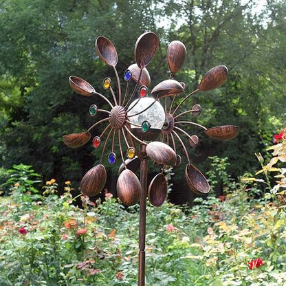 Solar Powered Garden Wind Ornament