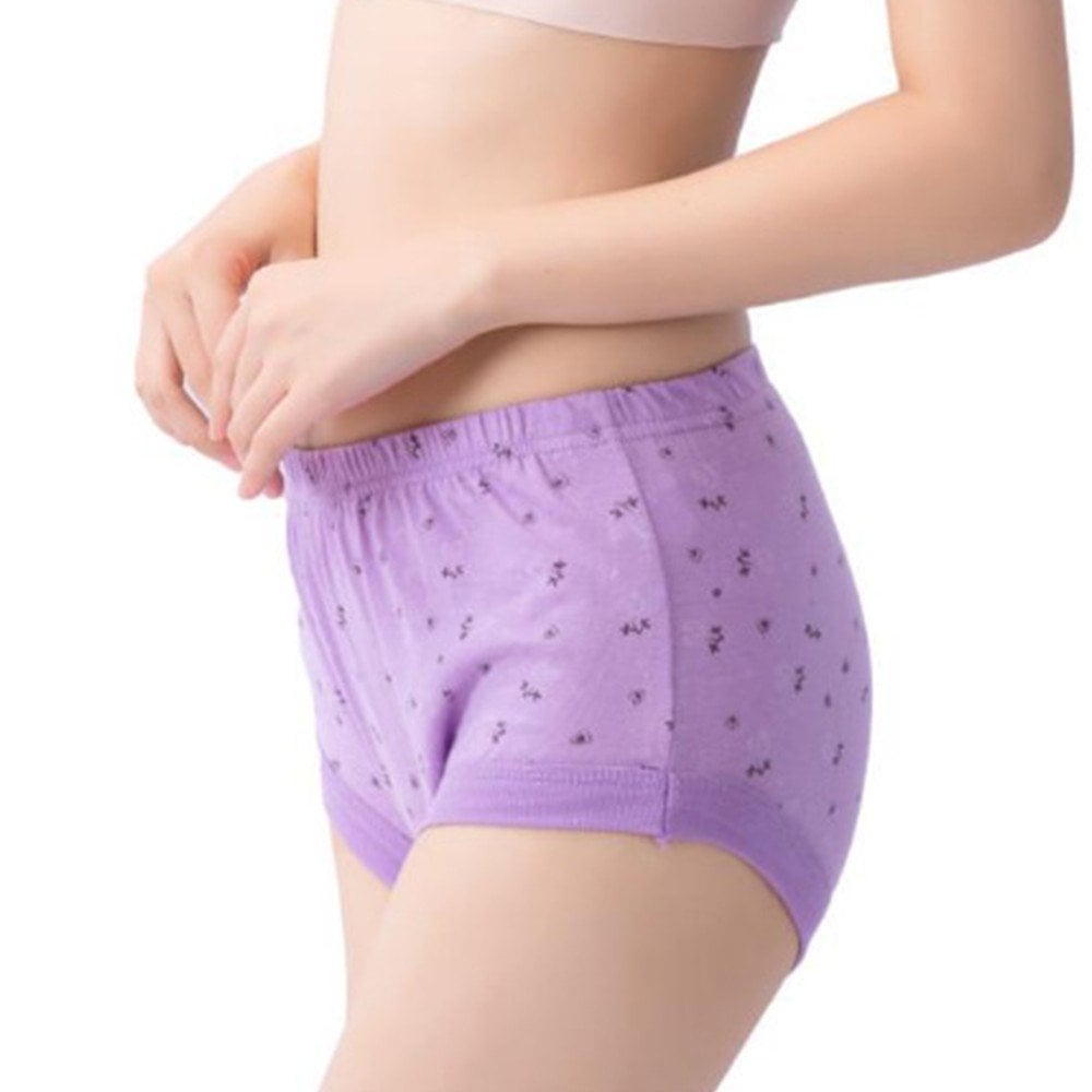 💥Hot Sale🔥2024 New High-Waist Ladies Cotton Panties Plus Sizes