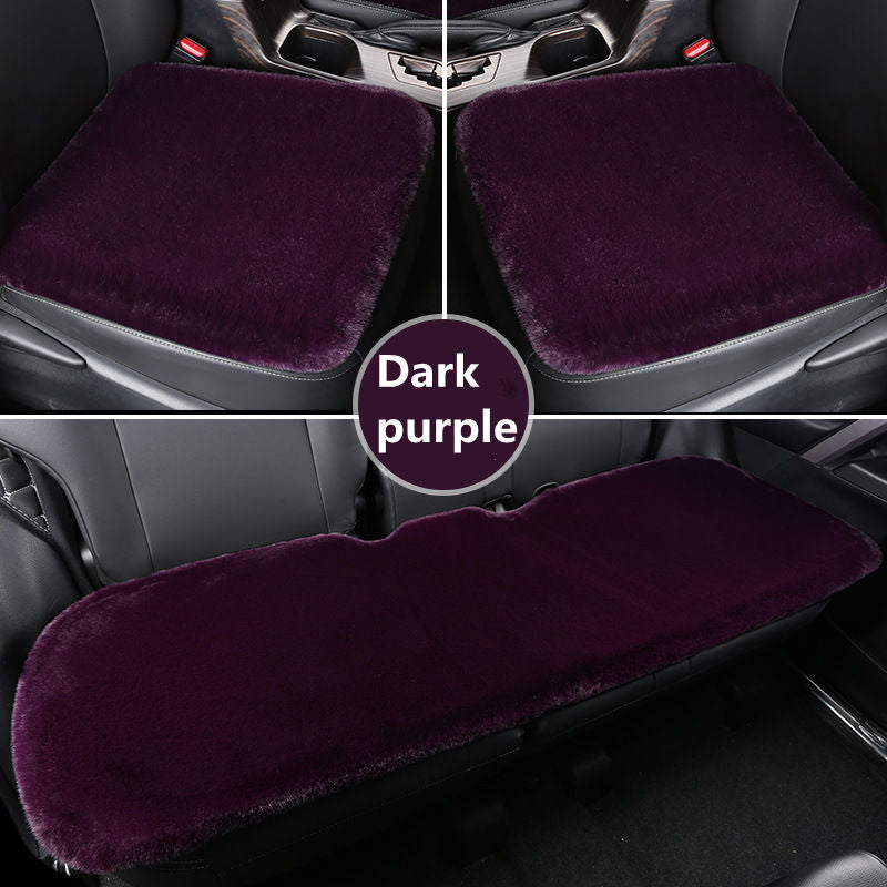 Plush Car Seat Cushion