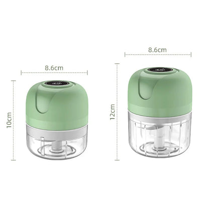 USB Rechargeable Electric Garlic Grinder