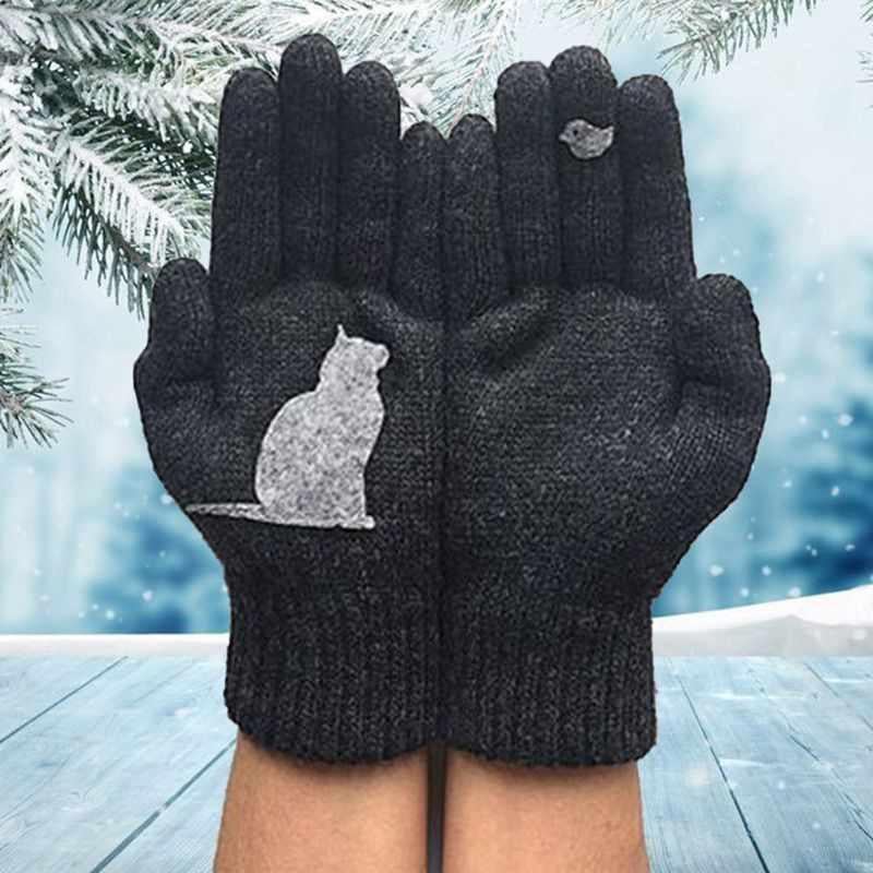 Cat Fan Cotton Gloves