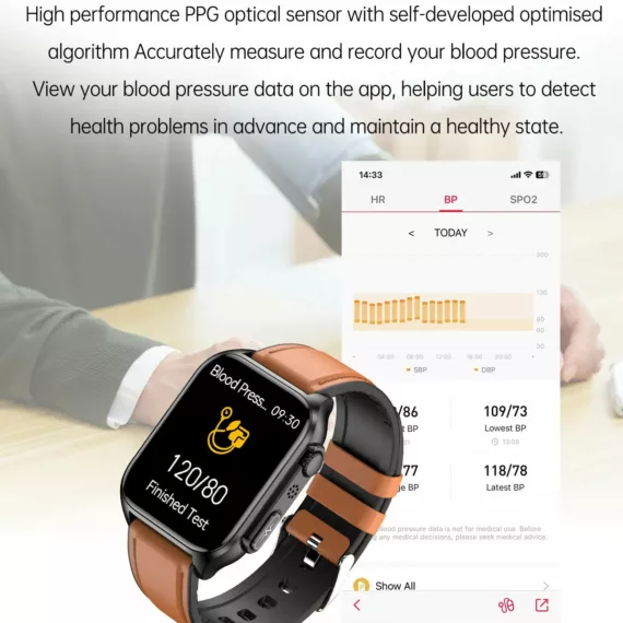 QUANTYVO CARE Plus 3 – Non-Invasive Blood Glucose Monitoring Smartwatch