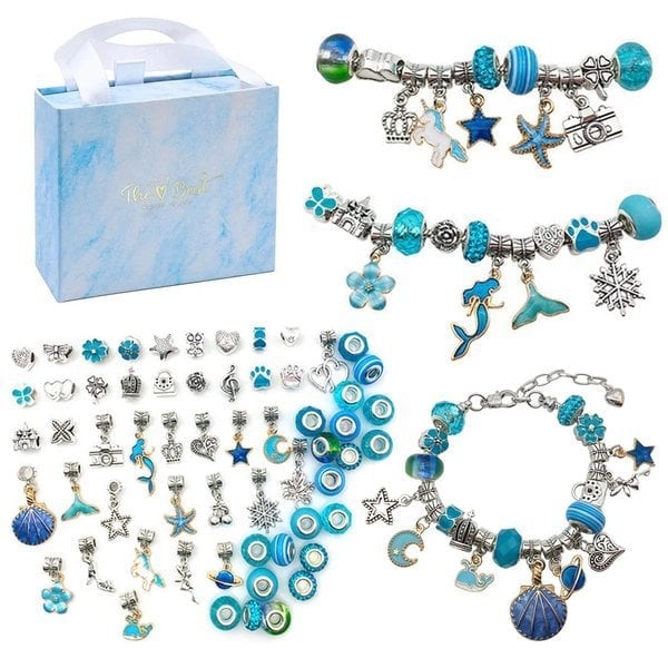 Gift Boxed Charm Bracelet Jewerly Making Kit (2022 BEST GIFT TO MY GRANDDAUGHTER)