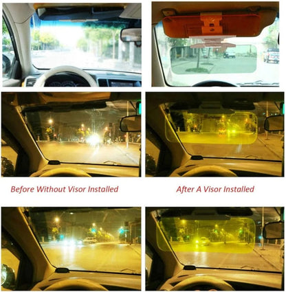 2 in 1 Car Anti-Glare Sun Visor – 2024 New Year Sale Off 50%