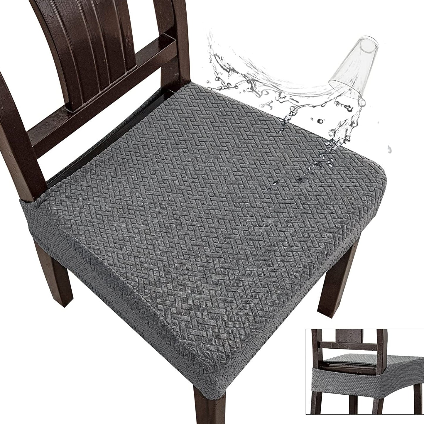 100%Waterproof Dining Room Chair Seat Covers ( Special Offer- 30% Off  )