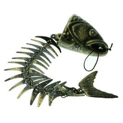 Metal Fish Bone Wind Chimes