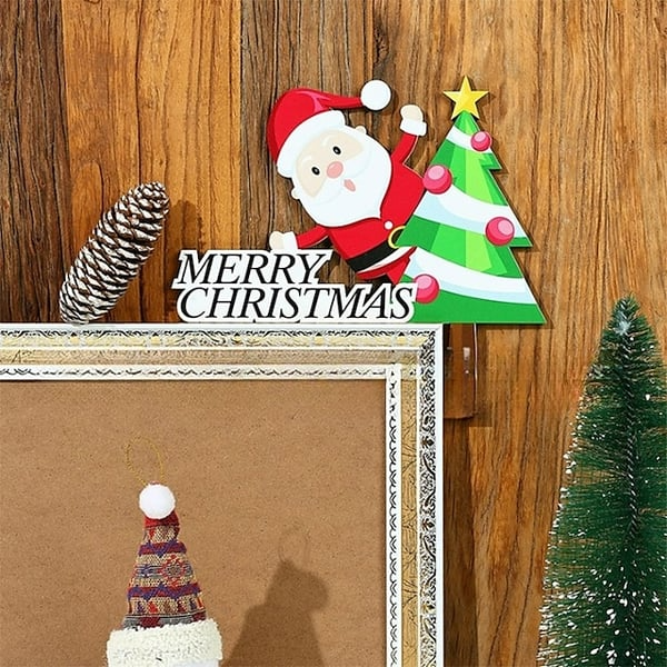 Funny Christmas Door Frame Decorations