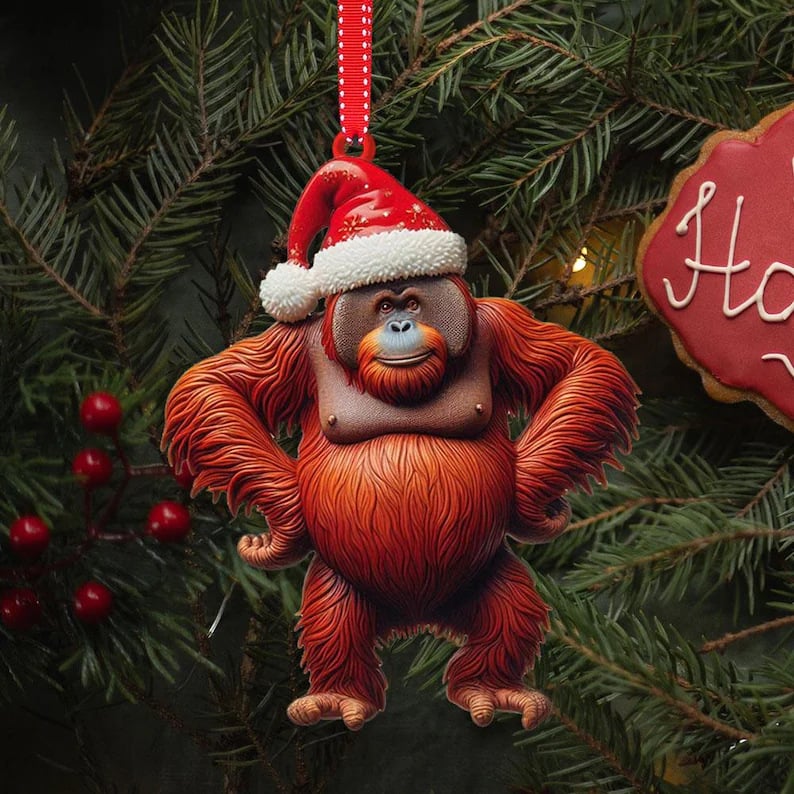 Animal Christmas Ornament