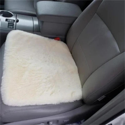 Plush Car Seat Cushion