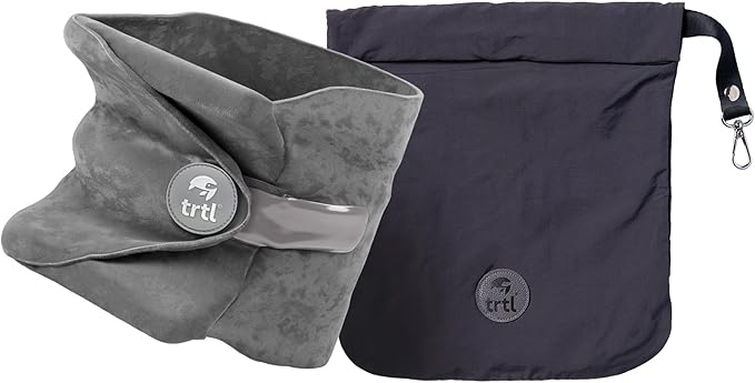 Trtl Travel Pillow – Ergonomic Neck Support for Comfortable Travel, Sleep & Relaxation – Soft & Lightweight Design