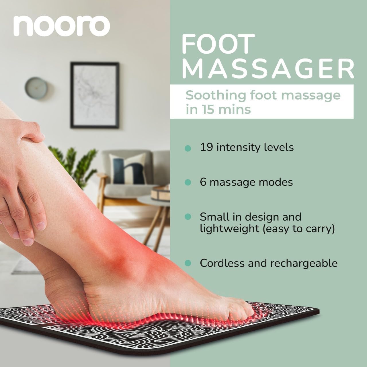 Nooro Portable Foot Massagers