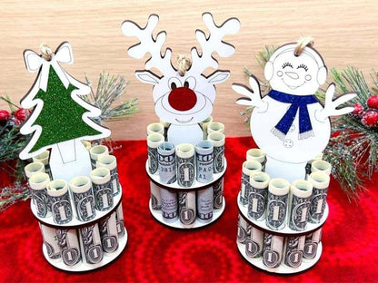 🎄Christmas Unique Money Holder🎅 Funny Christmas Mini Liquor Bottle Holder🥂