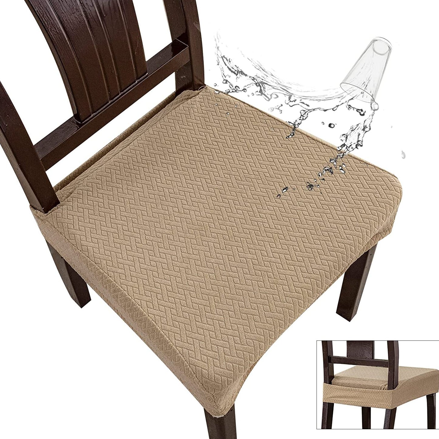 100%Waterproof Dining Room Chair Seat Covers ( Special Offer- 30% Off  )