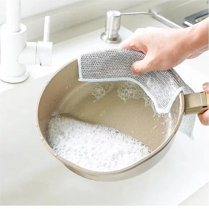 🔥Hot Sale —GFOUK™ Double Stainless Steel Scrubber