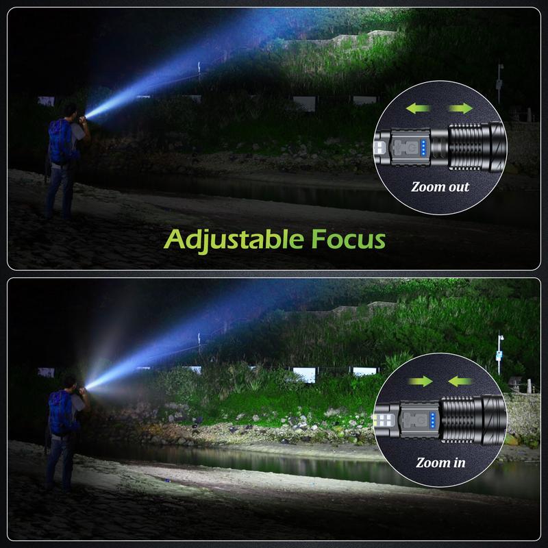 💥LAST DAY SALE 49% OFF💥Outdoor lighting white laser flashlight with cob warning side work light