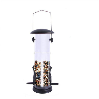 Hanging Squirrel Proof Wild Bird Seed Feeder