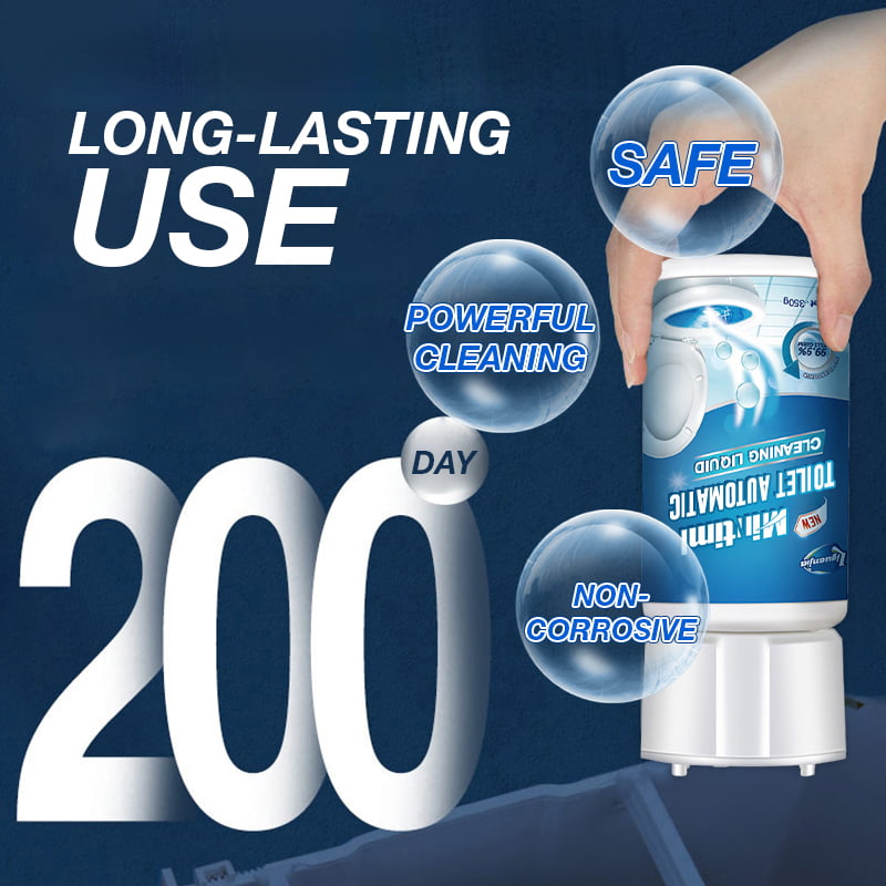 350g Ultra Capacity - Toilet Automatic Cleaning Liquid