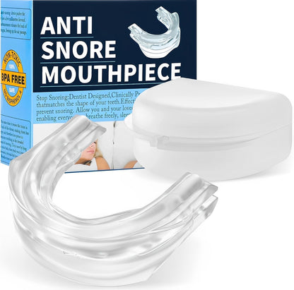 Adjustable Anti Snoring Mouthpiece Guard Anti Snore Sleep Apnea Teeth Grind