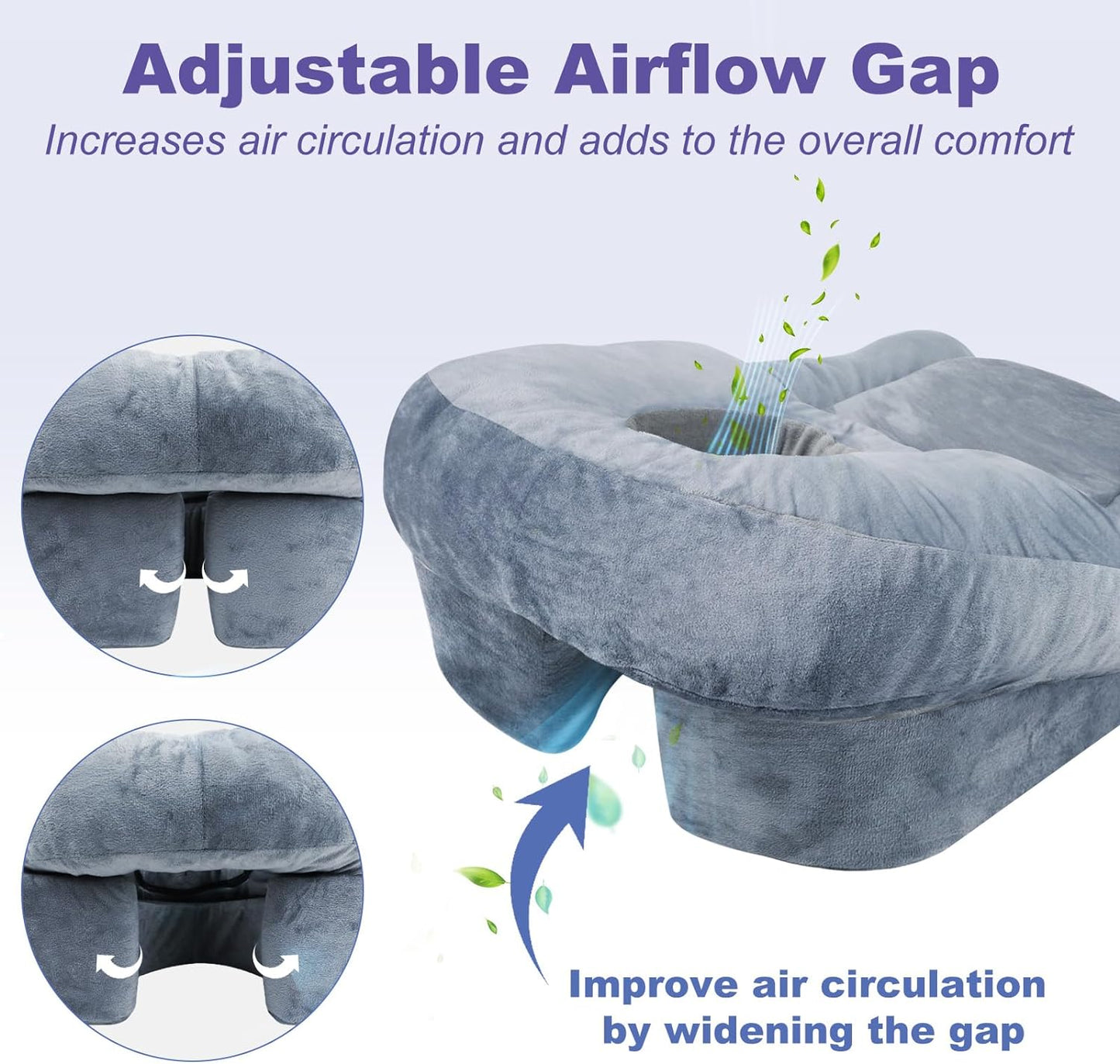 Face Down Pillow After Bbl Or Eye Surgery Stomach Sleeping Pillow