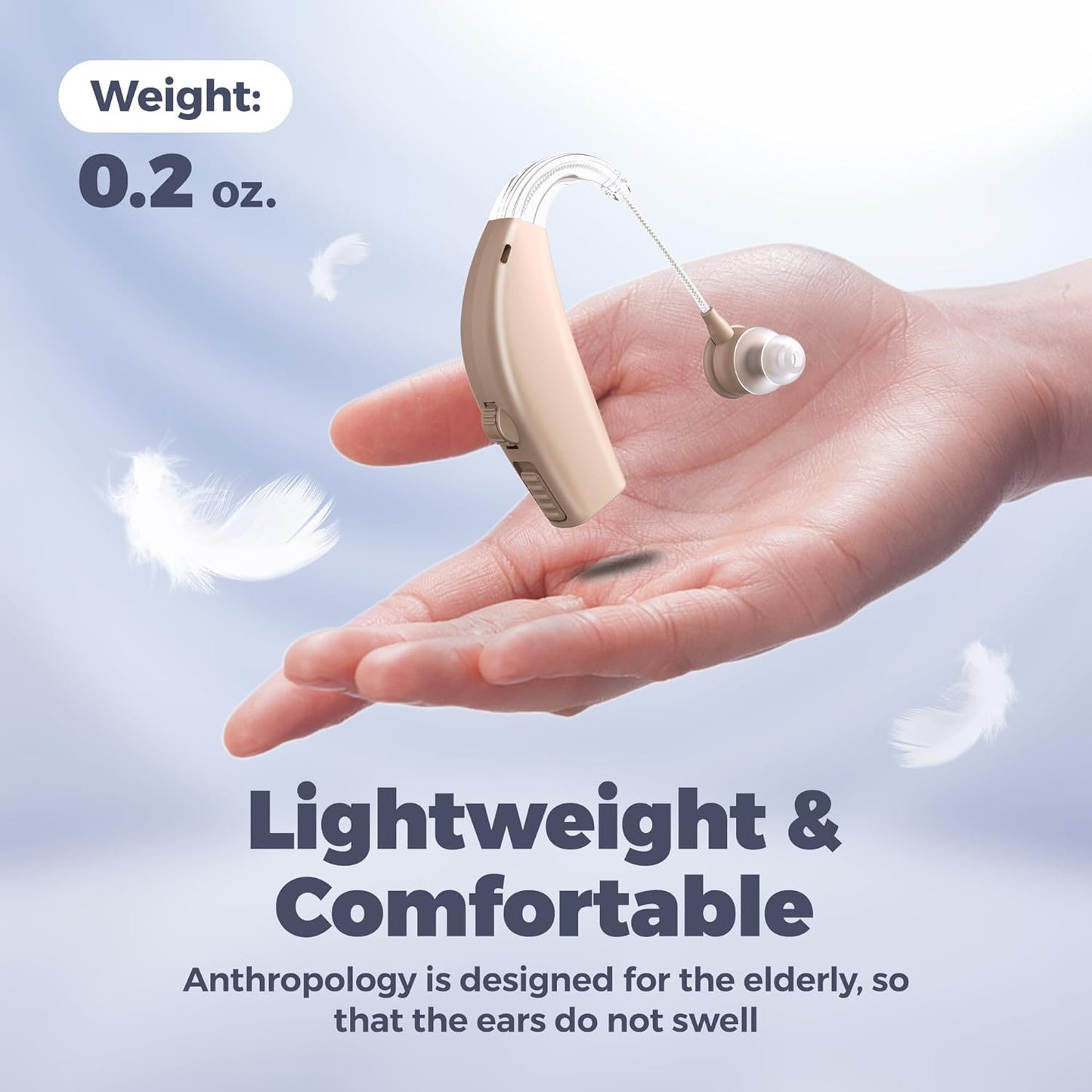 BTE Rechargeable Hearing Aids - Pair