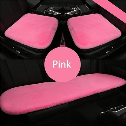 Plush Car Seat Cushion