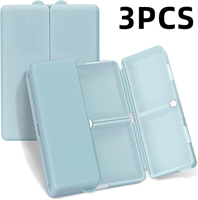 7 Compartments Portable Travel Pill Case