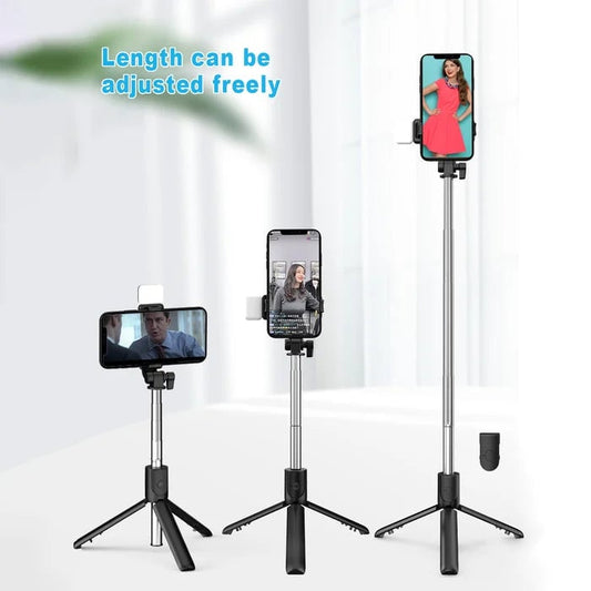 6 In 1 Wireless Bluetooth Selfie Stick