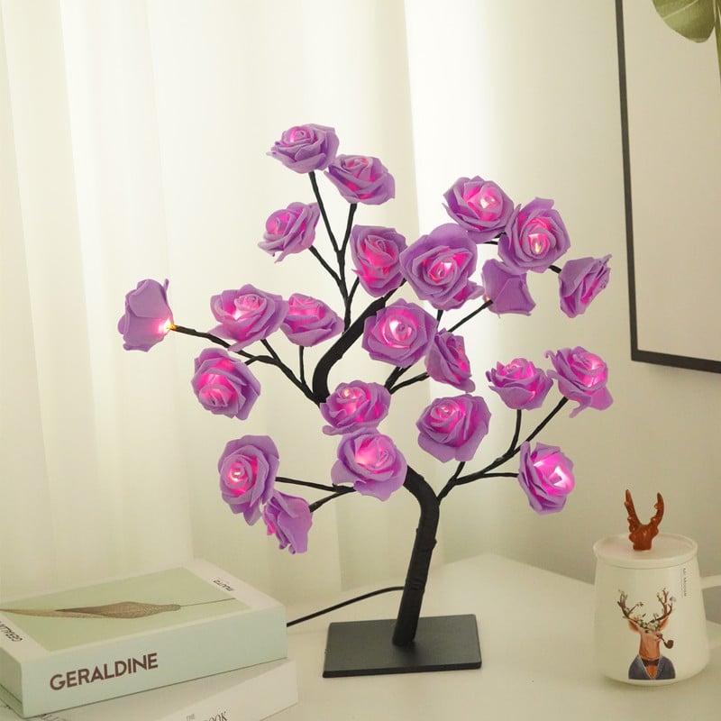 💕Forever Rose Tree Lamp