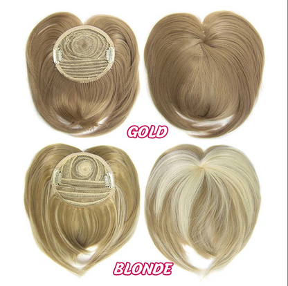 Natural Clip-On Hair Topper