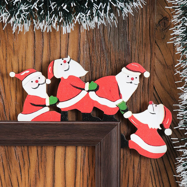 Funny Christmas Door Frame Decorations