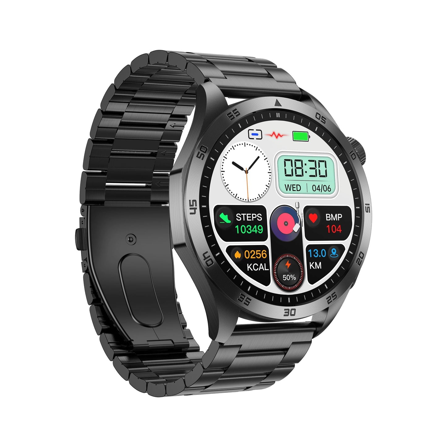 PH45 Micro Health Check ECG/EKG  Blood Glucose Smart Health Monitoring Watch