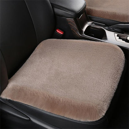 Plush Car Seat Cushion