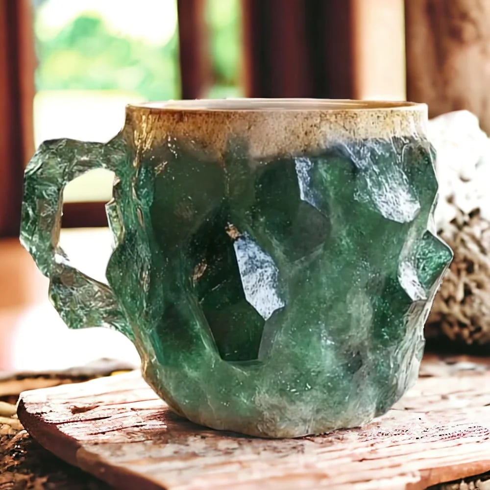 🔥Christmas Gifts -🥃2024 New Mineral Crystal Coffee Mugs