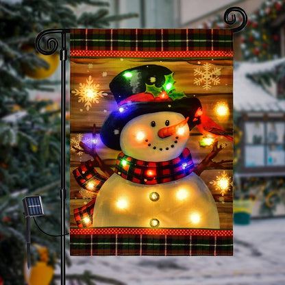 Christmas LED Garden Flag