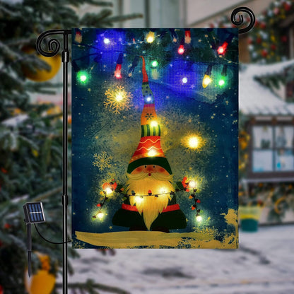 Christmas LED Garden Flag