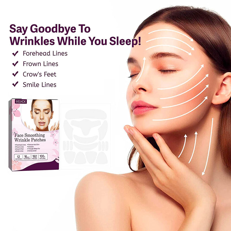 Firming Skin And Lightening Fine Lines Reusable Silicone Patches